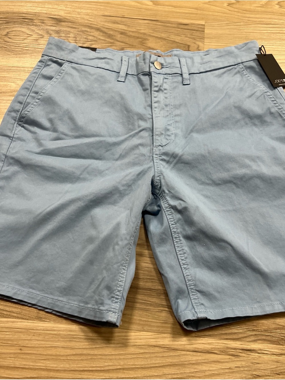 Joe’s Jeans Trousers Short 100% Cotton Casual Light Blue Men’s Size 31 NWT